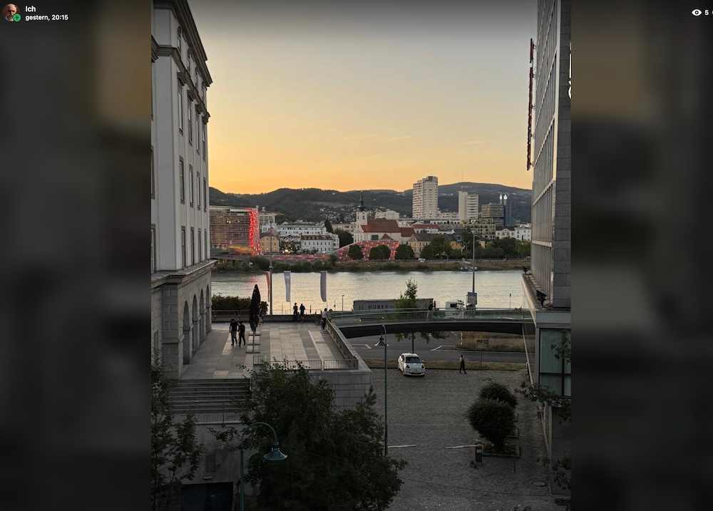 WhatsApp-Status 12. August 2026 19:15 Uhr: Partielle Sonnenfinsternis in Linz